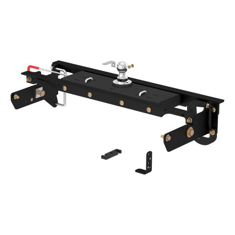 CURT Double-Lock Gooseneck Hitches for 1999-2016 F-250 SUPER DUTY, F-350 2008-2012 F-450 DUTY - 60720 Hitch, Double-Lock, Bed Location, Steel, Carbide Powdercoated, Ford, Kit