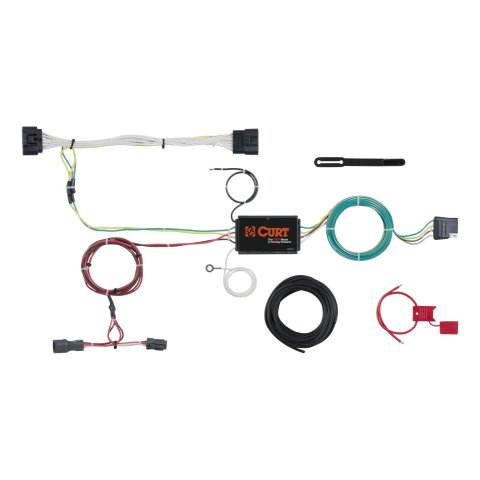 CURT Custom Wiring Connector Harnesses for 2011-2016 SPORTAGE - 56251 Adapter, Vehicle Towing Harness, 3 to 2 Powered Converter, Kia, Kit