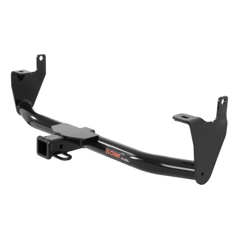 CURT Class 3 Receiver Hitch 13271 Trailer Hitch, III, 2 in. Receiver, Black Powdercoated, Fiat, Each