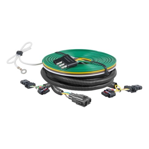 CURT Custom Towed-Vehicle RV Wiring Harnesses for 2022-2025 COMPASS - 58997 Vehicle Towing Harness Adapter, Connector, Harness, Jeep, Each