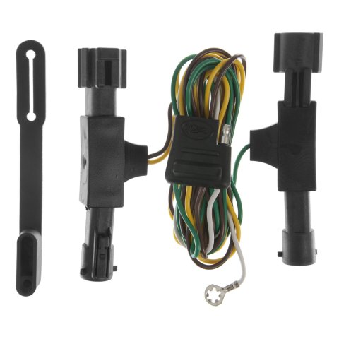 CURT Custom Wiring Connector Harnesses for 1992-1996 BRONCO - 55350 Vehicle Towing Harness Adapter, T-Connector, 2-Wire System, Ford, Each