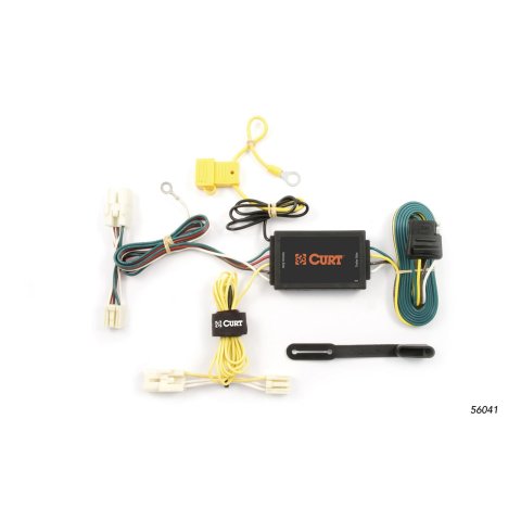 CURT Custom Wiring Connector Harnesses for 2009-2014 GENESIS - 56041 Vehicle Towing Harness Adapter, T-Connector, 3-Wire System, Hyundai, Each