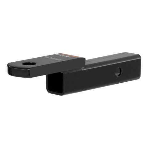 CURT Powdercoated Ball Mounts 45010 Receiver Hitch Mount, Black, 2 in. Square, 2 in. Drop, .750 in. Rise, 8.25 in. Length, Each