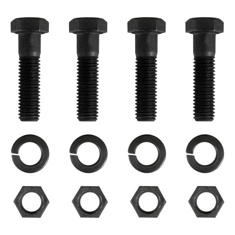 CURT Forged Pintle Hooks 48210 Hitch, Hook, Plate Mount, 20,000 lbs. GTW, 4,000 lbs. Vertical Load Rating, Steel, Black, Each