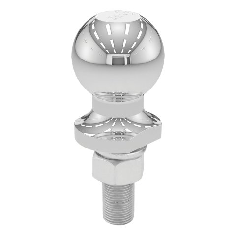 CURT Hitch Balls 40065 Ball, Chrome, 2 in. Ball, 0.750 in. Diameter Shank, 2.125 in. Length Shank, 3,500 lbs., Each