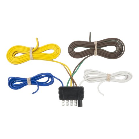 Curt Manufacturing Vehicle Towing Harness Adapters 58540 5-WAY FLAT BONDED WI