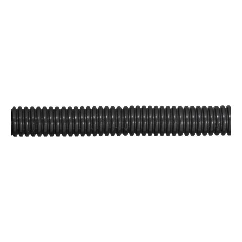 CURT Convoluted Slit Looms 59826 Tubing, 1/2 in. Diameter, Plastic, Black, Each