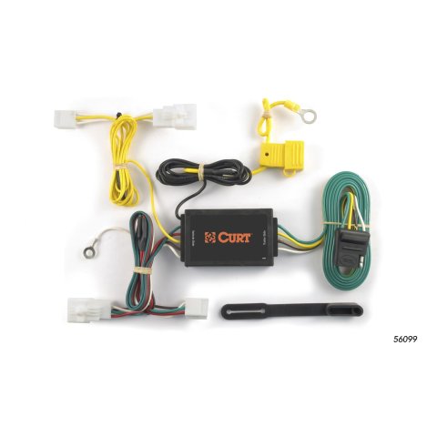 CURT Custom Wiring Connector Harnesses for 2011-2017 CT200H, 2010-2012 HS250H - 56099 Vehicle Towing Harness Adapter, Trailer Wire