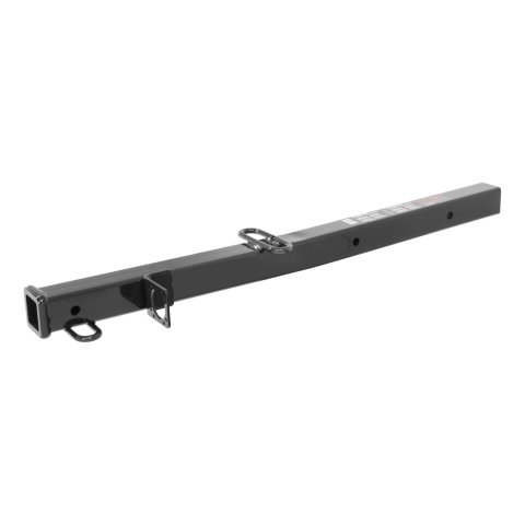 CURT Hitch Receiver Adapters 45048 Adapter, 2.00 in. To 2.50 in., Steel, Black Powdercoated, 34.00 in. Length, Each