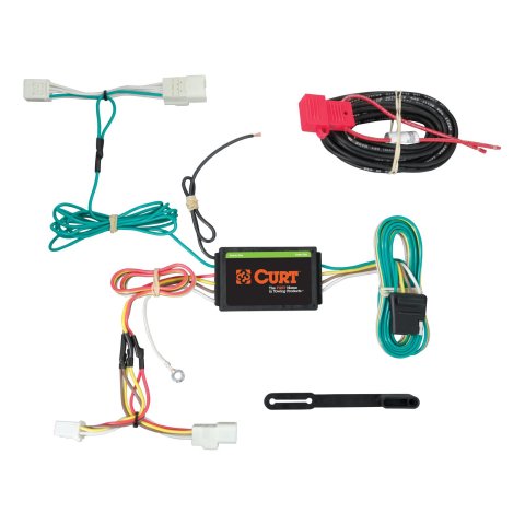 CURT Custom Wiring Connector Harnesses for 2015-2021 WRX STI, WRX, 2012-2016 IMPREZA - 56259 Adapter, Vehicle Towing Harness, T-Connector, Subaru, Each