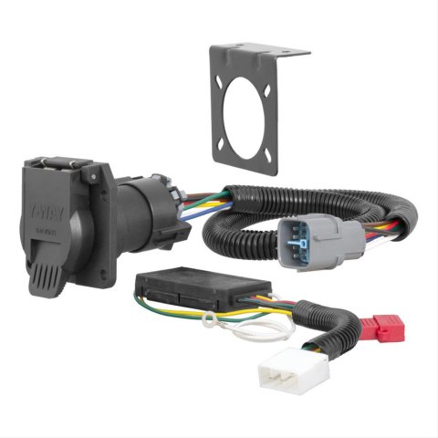 Curt Manufacturing - Trailer Wiring Harnesses for 2009-2011 PILOT, 2017-2025 RIDGELINE 56366 CUSTOM VEHICLE TO TRAILER WIRING HONDA 2017 2017