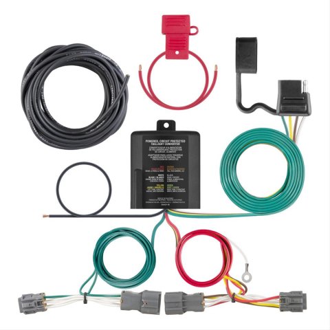 CURT Custom Wiring Connector Harnesses for 2010-2018 TUCSON - 56348 CUSTOM VEHICLE TO TRAILER WIRING HARNESS HYUNDAI