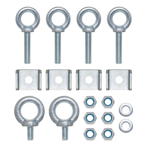 CURT Replacement Cargo Carrier Hardware Kits 19232 Receiver Hitch Components, Bolts and Screws, for with Ramp, Kit
