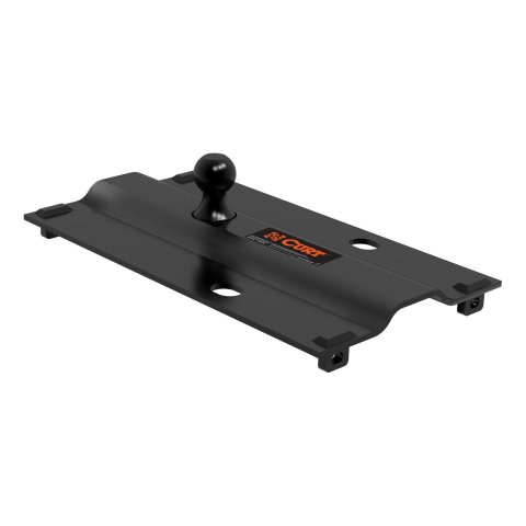 CURT Gooseneck Bent Plate Hitches 16055 Hitch, Carbide, Bed Mount, 2 5/16 in. Ball, Each