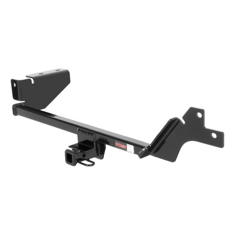 CURT Class 1 Receiver Hitch 11031 Trailer Hitch, I, 1-1/4 in. Receiver, Black, Square Tube, Ball Mount, for Kia, Each