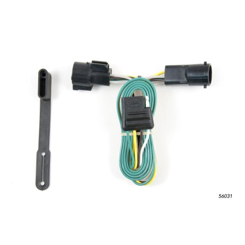 CURT Custom Wiring Connector Harnesses for 1997-2008 F-150, 2004 F-150 HERITAGE - 56031 Vehicle Towing Harness Adapter, T-Connector, Ford, Each