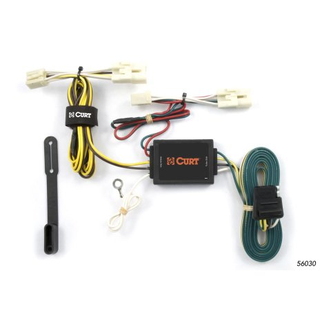 CURT Custom Wiring Connector Harnesses for 2004-2006 XB - 56030 Vehicle Towing Harness Adapter, T-Connector, 3-Wire System, Scion, Each
