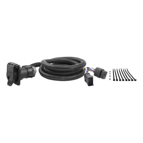 CURT Custom Wiring Connector Harnesses 56071 Vehicle Towing Harness Adapter, T-Connector, Dodge, Each
