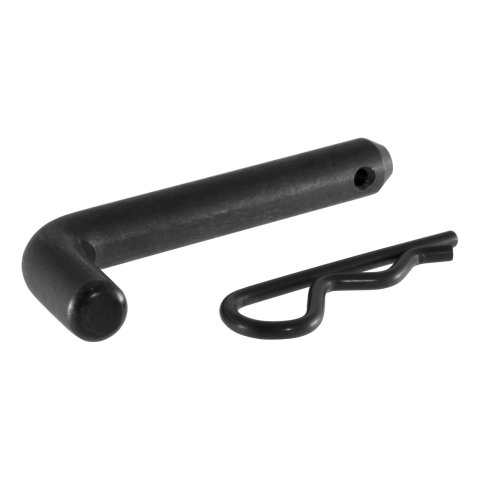 CURT Receiver Pins and Clips 21578 Hitch Pin, 5/8 in.Diameter, Steel, Black Zinc, Clip, Kit