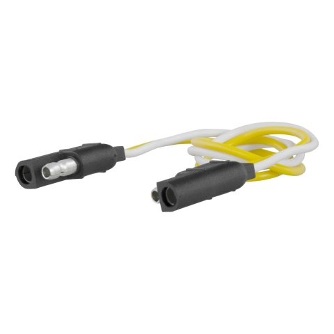 CURT Trailer Harness Adapters 58020 Vehicle Towing Adapter, Adapter, 2-Way Flat, 12 inch Bonded Loop, Universal, Each