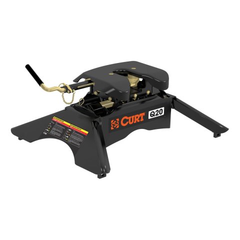CURT Q20 Fifth Wheel Trailer Hitches 16130 Hitch, Wheel, Q20, Carbide Powdercoated, Kit