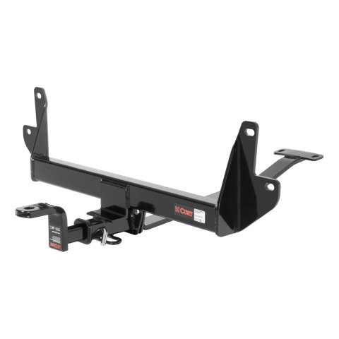 CURT Class 1 Receiver Hitch 110333 Trailer Hitch, I, 1/4 in. Receiver, Black Powdercoated, BMW, Each