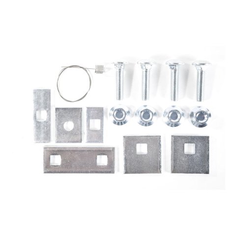 CURT Class 1 Receiver Hitch 112943 Trailer Hitch, I, 1/4 in. Receiver, Black Powdercoated, Ford, Each