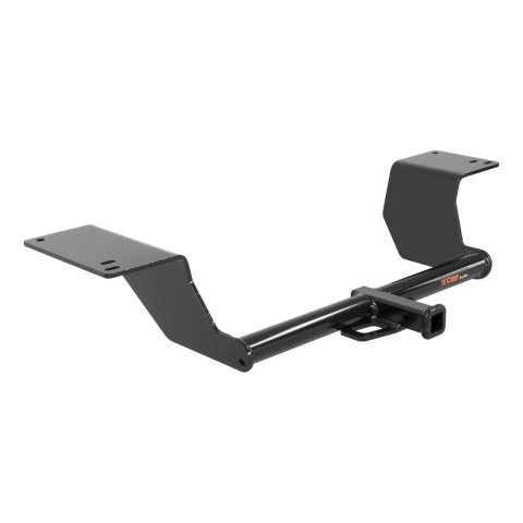 CURT Class 2 Receiver Hitch 12107 Hitch, Rear, 2, 1 1/4 in. Square Receiver, Black Powdercoated, Toyota, Each