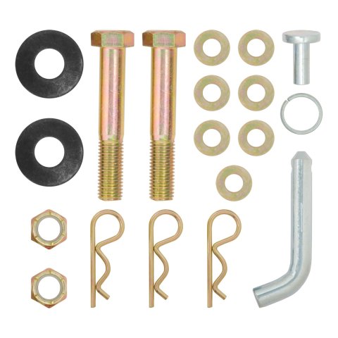 CURT MV Round Bar Weight Distribution Hitches 17050 Hitch, Bar, 600 lbs. Tongue Weight, 6,000 lbs. Gross Trailer Weight, Kit