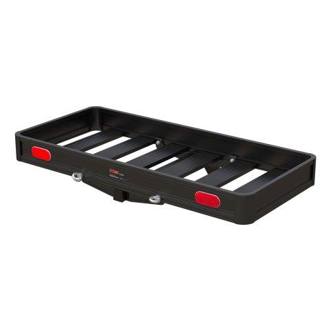 Curt Manufacturing Receiver Mounted Cargo Carriers 18415 CURT ActiveLink 49" x 22" Aluminum Carrier, Fits 2"