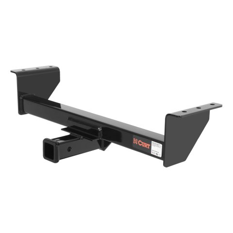 CURT Class 3 Receiver Hitch 31320 Trailer Hitch, III, Front Receiver, 2 in. Receiver, Black, Square Tube, Dodge, Each