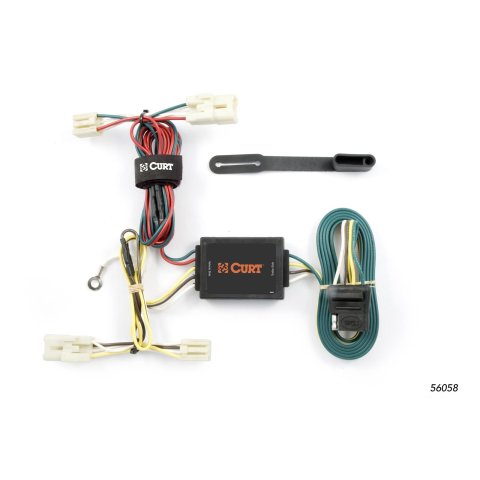 CURT Custom Wiring Connector Harnesses for 2007-2009 AMANTI, 2011-2015 OPTIMA - 56058 Vehicle Towing Harness Adapter, T-Connector, Kia, Each
