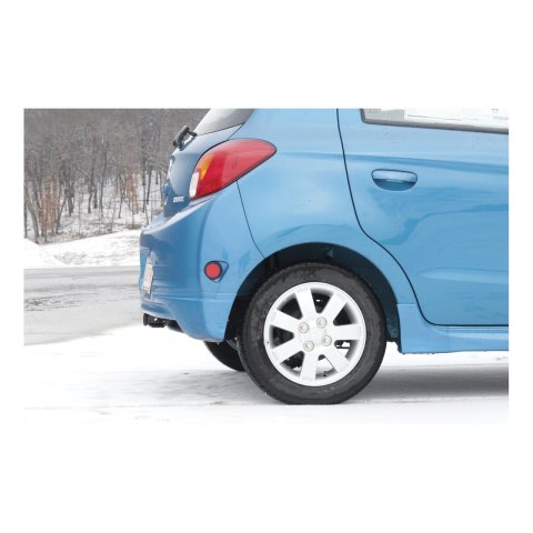 CURT Class 1 Receiver Hitch 11394 Hitch, Class-1, Black Powdercoated, Mitsubishi, Each