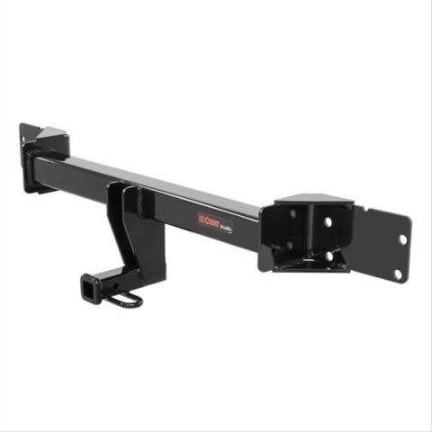 CURT Class 2 Receiver Hitch 12163 Hitch, II, 1 1/4 in. Receiver, Square Tube Welded, Black Powdercoated, Mercedes-Benz, CLA250, Each