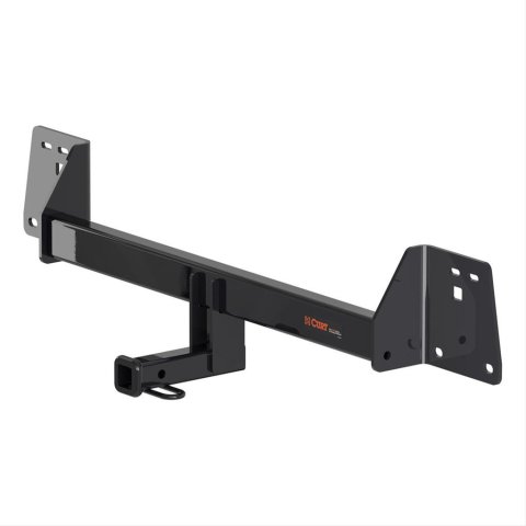 CURT Class 1 Receiver Hitch 11473 Hitch, I, 1/4 in. Receiver, Square Tube Welded, Black Powdercoated, Toyota, Prius, Each