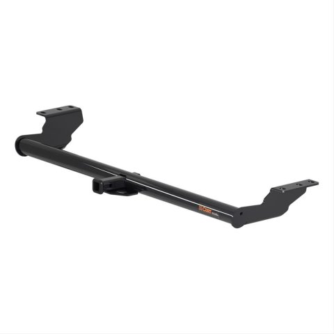 CURT Class 2 Receiver Hitch 12175 Hitch, II, 1 1/4 in. Receiver, Round Tube Welded, Black Powdercoated, Honda, Odyssey, Each