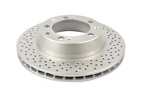 Disc Brakes Australia USA LLC Brake Rotors DBA3083OEX En-Shield OE X/Drilled [ Porsche 911 Carrera 993 3.6L 94-98 R ]