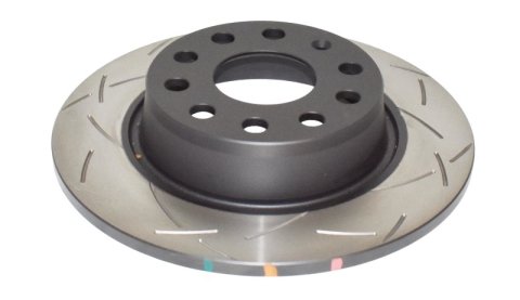 Disc Brakes Australia USA LLC Brake Rotors DBA42814S 4000 T3 Slot SLD ( Volkswagen Golf MkV 11/03-on R )