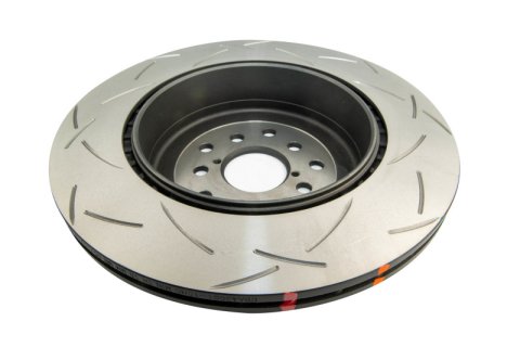 Disc Brakes Australia USA LLC Brake Rotors DBA43051-10 4000 Standard KP [ Subaru WRX STi ( Brembo 4 Pot Spec "R" Yellow Calipers ) 19 Inch Rim 04/17-> R ]