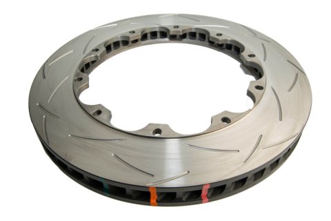 Disc Brakes Australia USA LLC Brake Rotors DBA52923.1LS 5000 Rotor T3 Slot Left Hand 48CV ( Brembo Replacement 09.5759.13/23 ) with M6 Lock Nut