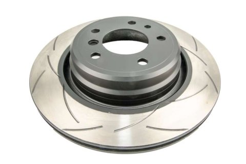 Disc Brakes Australia USA LLC Brake Rotors DBA2671S Street T2 Slotted [ BMW E38 750il 94-01 R ]