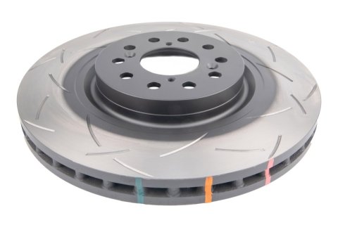 Disc Brakes Australia USA LLC Brake Rotors DBA43700S 4000 T3 Slot PP [ Honda Civic Type R FK Series FK8 Chass 228kw 09/17 -> F ]