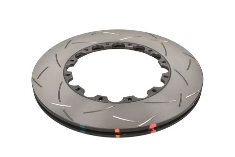 Disc Brakes Australia USA LLC Brake Rotors DBA53943.1S 5000 Rotor T3 Slotted - KP 335mm x 20mm [ TESLA MODEL 3 PERFORMANCE 05/19-> R] NAS Nuts Included