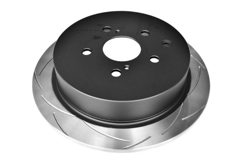 Disc Brakes Australia USA LLC Brake Rotors DBA2733S Street T2 Slotted SLD [ Toyota Kluger GSU50 GSU55 14-16 R ]