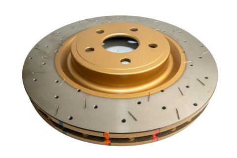 Disc Brakes Australia USA LLC Brake Rotors DBA42632XS 4000 XS Cross-drilled/slotted KP [ JEEP Grand Cherokee SRT8 2012> F ]
