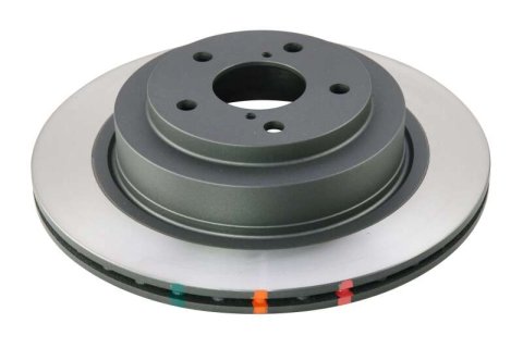 Disc Brakes Australia USA LLC Brake Rotors DBA4653 4000 Standard KP [ Subaru Impreza WRX 01-07 R ]