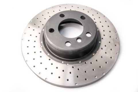 Disc Brakes Australia USA LLC Brake Rotors DBA42676XD 4000 Crossdrill Dimple KP [ BMW F20 22 23 30 31 32 34 33 & 36 11-17 F ]