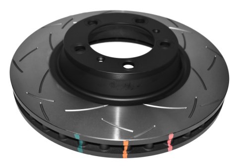 Disc Brakes Australia USA LLC Brake Rotors DBA42386S 4000 T3 Slot KP [ Porsche 911 03-05 F ]