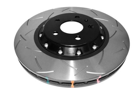 Disc Brakes Australia USA LLC Brake Rotors DBA52832BLKS 5000 Fully Assembled 2-piece Black Hat T3 Slot KP [ Audi S4 S5 quattro 08-> Q5 quattro 09-> F ]