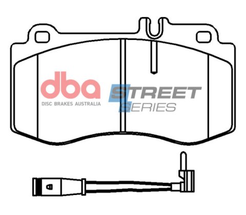 Disc Brakes Australia USA LLC Brake Pads DB15103SS DBA SS STREET SERIES BRAKE PADS [ Mercedes Benz Various 2011 -> F ]